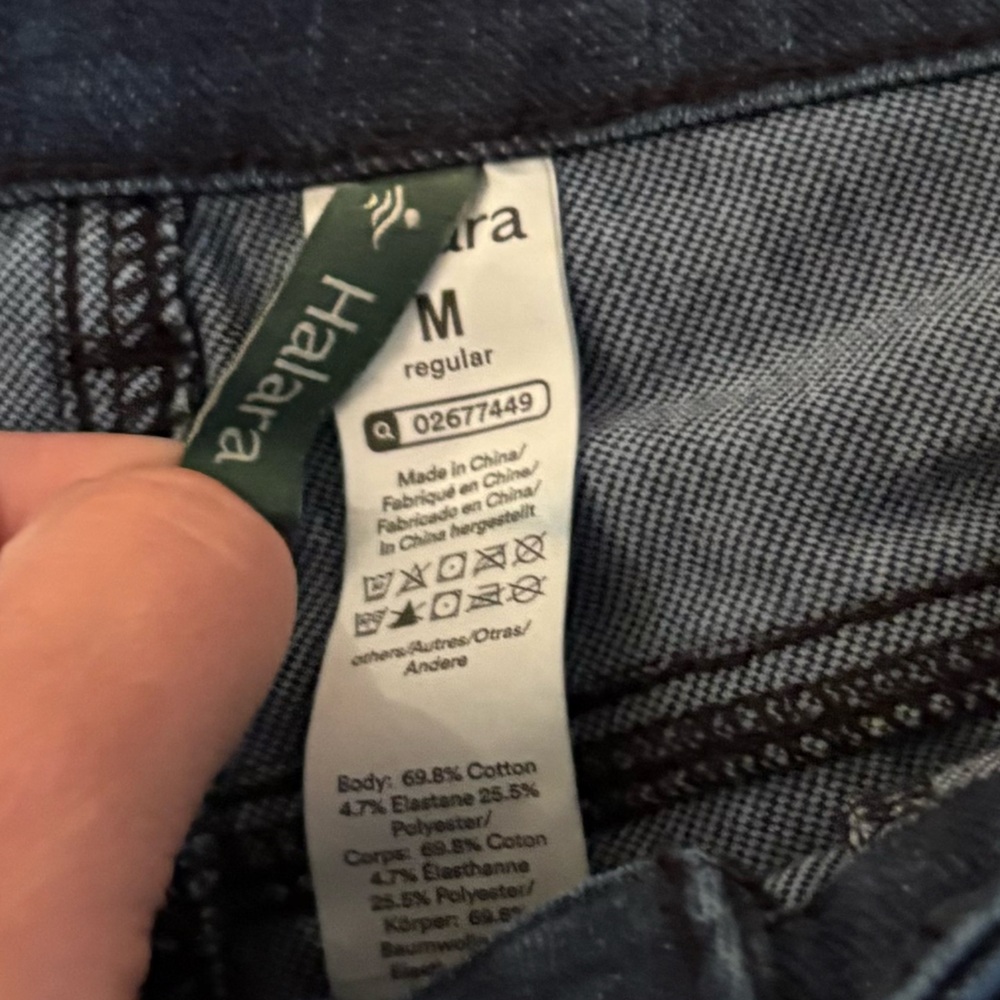 HALARA Dark Blue Denim Pants - Picture 4 of 4